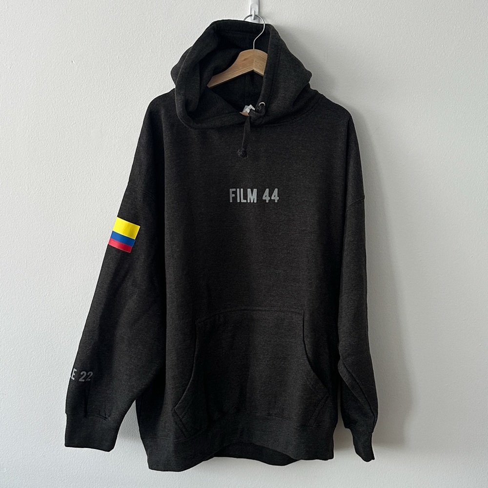 Spread Shirt Men Film 44 Gray Hoodie Sweatshirt Size 3XL
